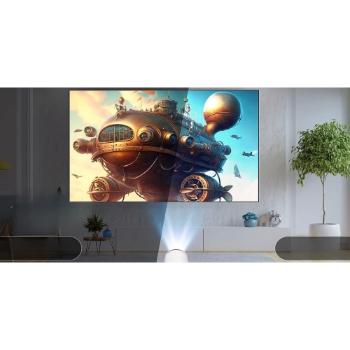 HY300 PRO HD TV PROJEKTOR 130'' ANDROID WIFI PRENOSNÝ OTOČNÝ